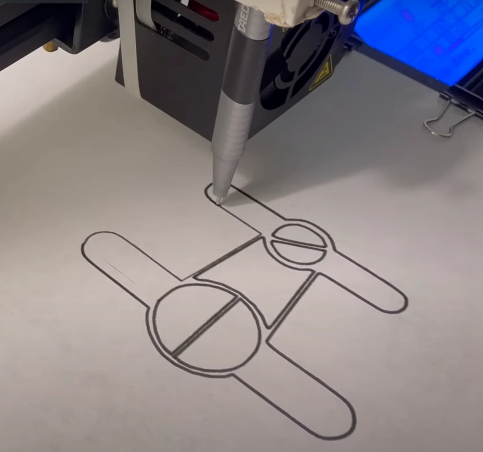 How I Turned My 3D Printer Into a 2D Plotter
